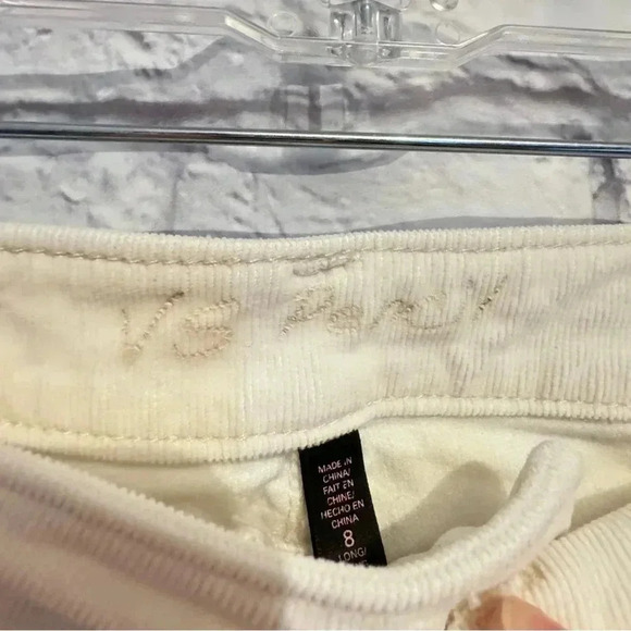 Victoria’s Secret VS Pencil Off White Corduroy Pants - Picture 14 of 14
